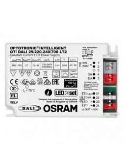 A140200488144 OTI DALI 25/220-240/700 LT2 DIM OSRAM Driver DALI pour luminaires et modules LED