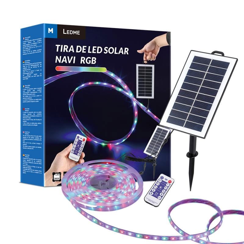 TIRA LED C/ PANEL SOLAR - ALL Import