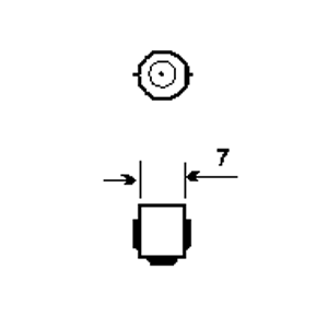 1040500006986 BA7S Tube 7X20 24V 125mA