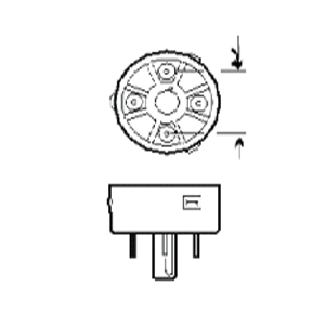 900906 G17Q BRN 1200W 120V 93596