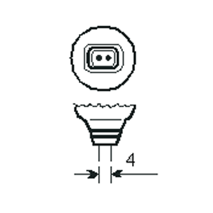 6140200433083 GU4 LED SUPERSTAR MR11 20 36° 3,2w 927 dimmable OSRAM