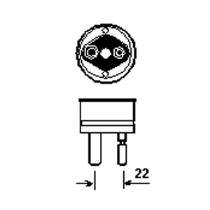 9040200371153 GY22 HTI 1200/SE XS OSRAM